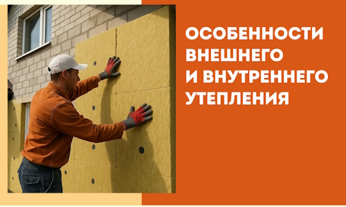 Какие особенности внешнего и внутреннего утепления в Торжке